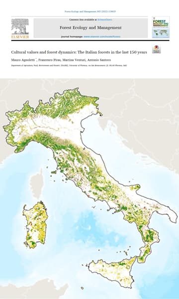 Cultural values and forest dynamics: The Italian forests in the last 150 years,  Forest Ecology and Management