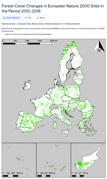 Forest-Cover Changes in European Natura 2000 Sites in the Period 2012&ndash;2018